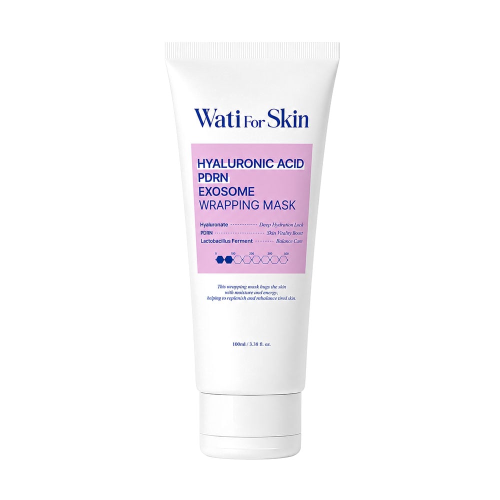 Маска-плівка для обличчя Wati For Skin Hyaluronic Acid PDRN Exosome Wrapping Mask, 100 мл